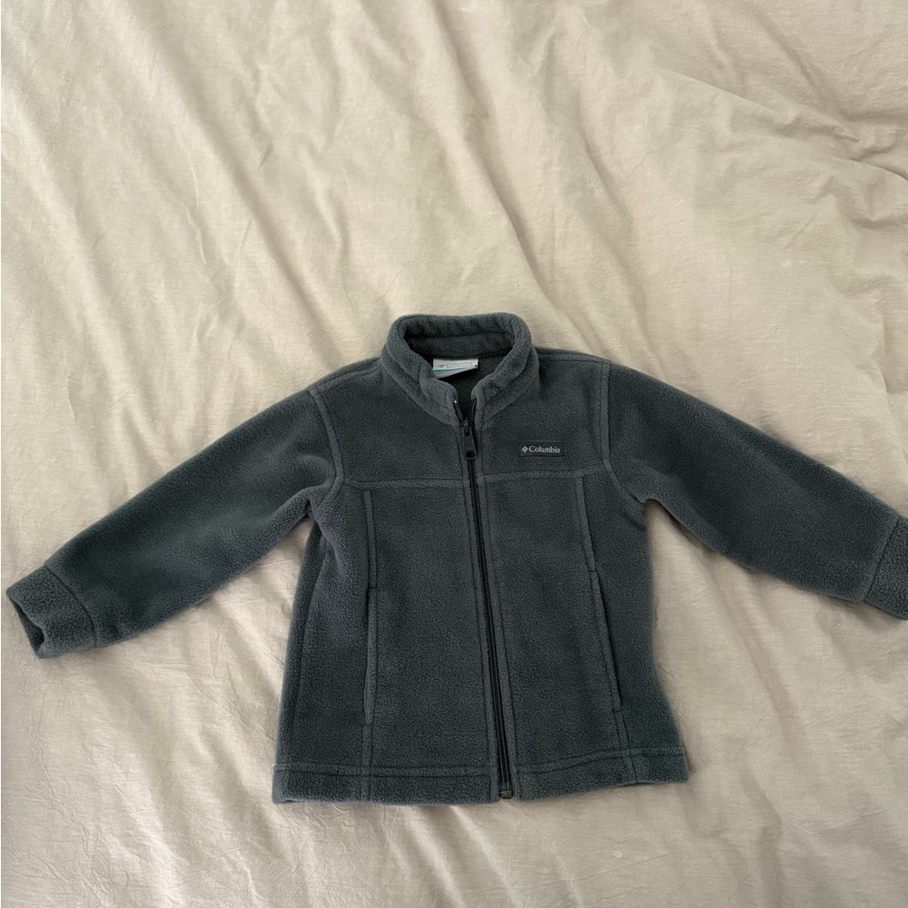 Columbia Kids Fleece Jacket - Dark Gray